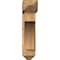 Ekena Millwork Westlake Arts and Crafts Smooth Bracket w/ Offset Brace, Western Red Cedar, 7 1/2"W x 32"D x 32"H BKT0806X32X32WTL03SWR - alternate 2